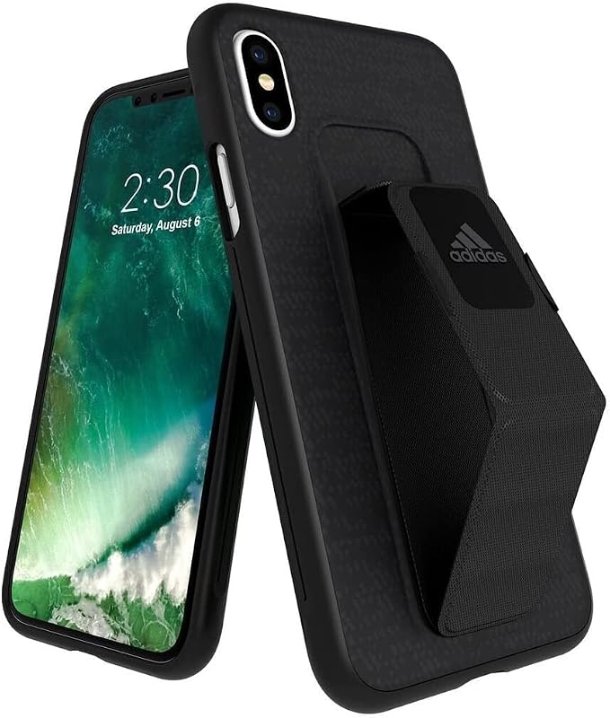 adidas 阿迪达斯高性能系列苹果 iphone x 黑色 : 亚马逊中国: 手机